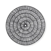 Black Seagrass Decorative Wall Plaque
