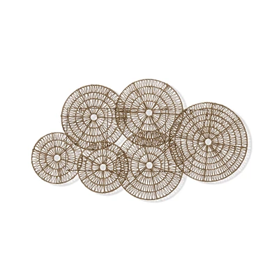 Seagrass Circles Wall Art