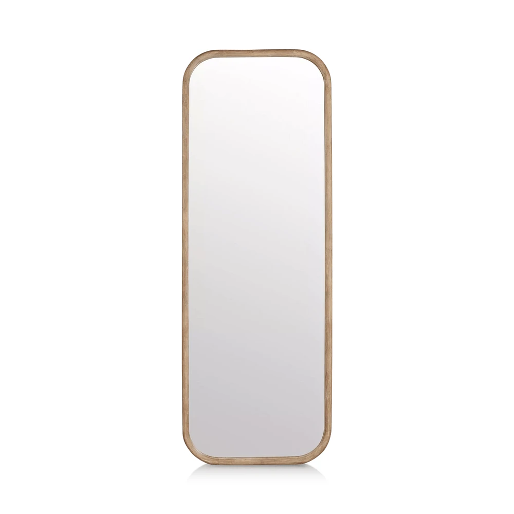 Farmhouse Rectangular Wood Mirror