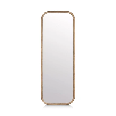 Farmhouse Rectangular Wood Mirror