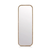 Farmhouse Rectangular Wood Mirror