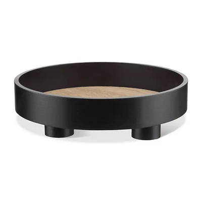 Black Tray & Natural  Tray On Stand