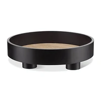 Black Tray & Natural  Tray On Stand