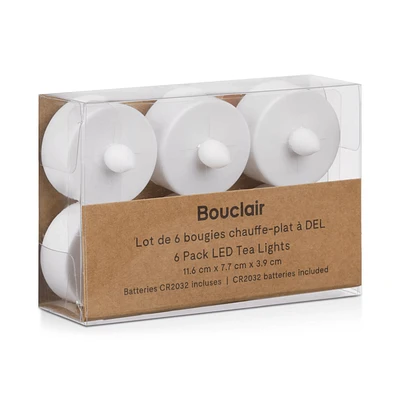 6-Pack LED Tea Lights