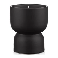Candle in Ceramic Sculptural Holder
