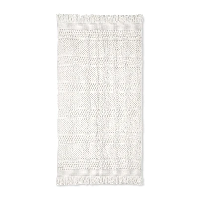 Textured Boho Bath Mat