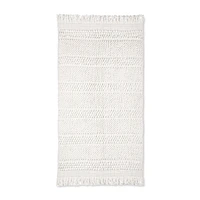 Textured Boho Bath Mat
