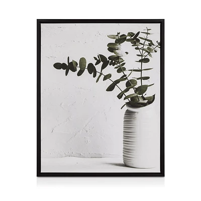 Eucalyptus in a Vase Framed Art