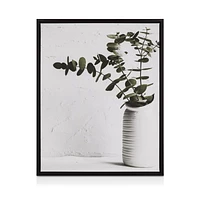 Eucalyptus in a Vase Framed Art