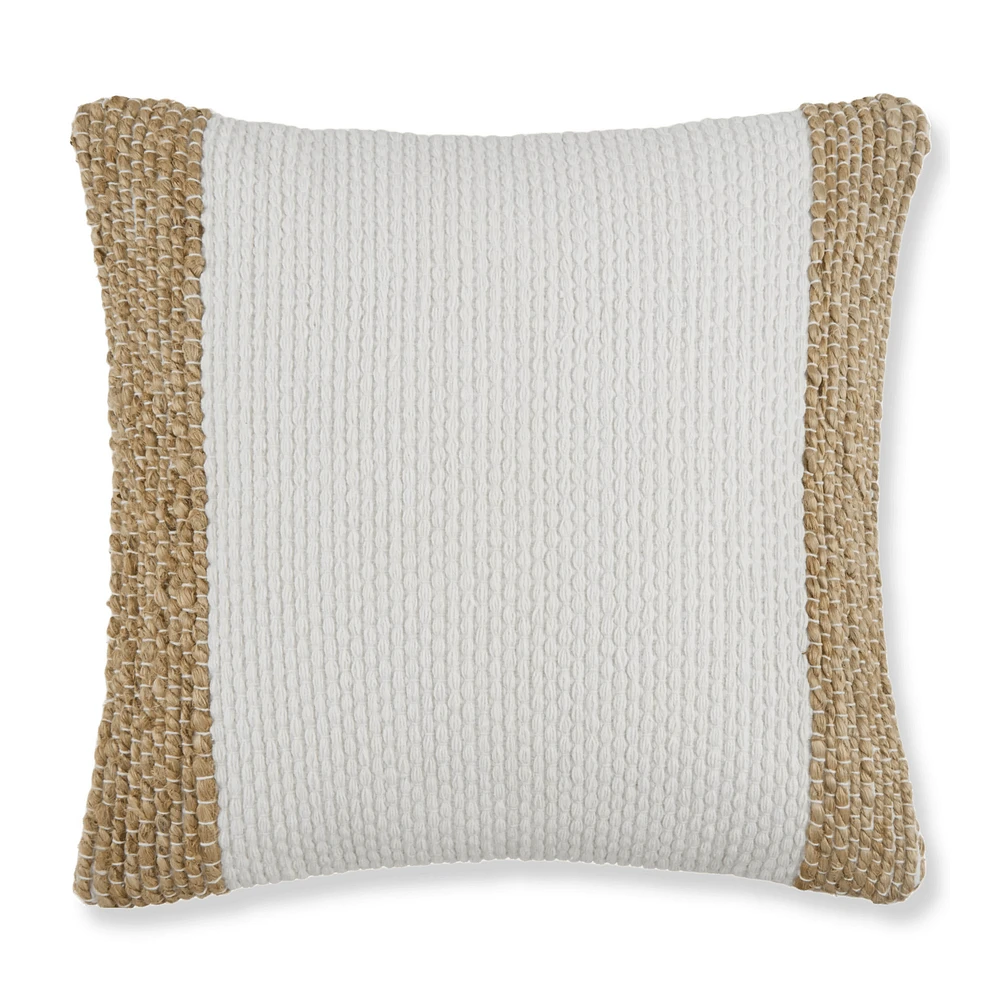 Koloa Woven Colourblock Throw Pillow