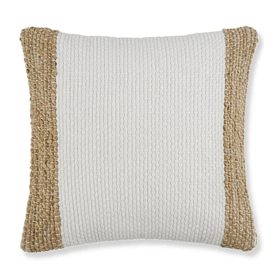 Koloa Woven Colourblock Throw Pillow