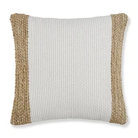 Koloa Woven Colourblock Throw Pillow