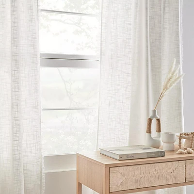 Nuk Back-Tab/Rod-Pocket Curtain