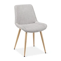 Chita Fabric and Metal Dining Chair