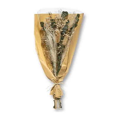 Dried Pampas and Eucalyptus Bouquet
