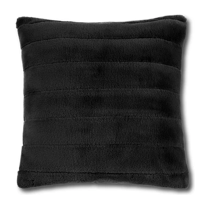 Cougar Faux Fur Throw Pillow