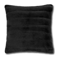 Cougar Faux Fur Throw Pillow