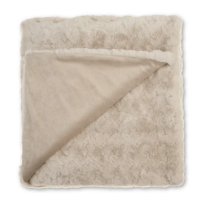 Sheep Faux Fur Throw