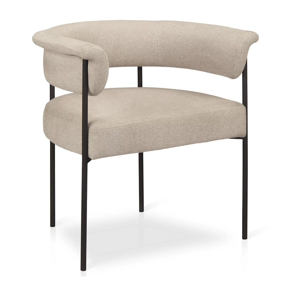Fabric Accent Chair
