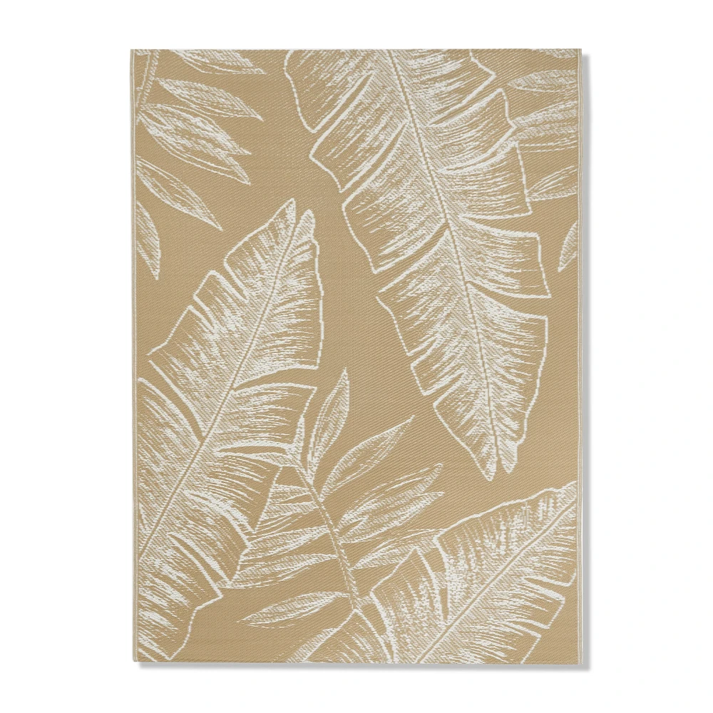 Tropical Leaves Outdoor Rug