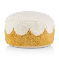 Cotton Round Ottoman