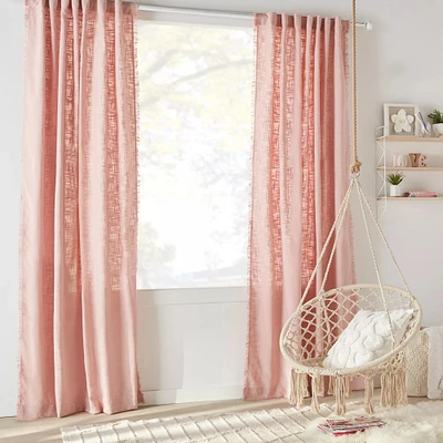 Nuk Back-Tab/Rod-Pocket Curtain