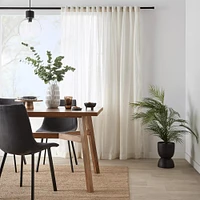 Eneca Back-Tab/Rod-Pocket Curtain