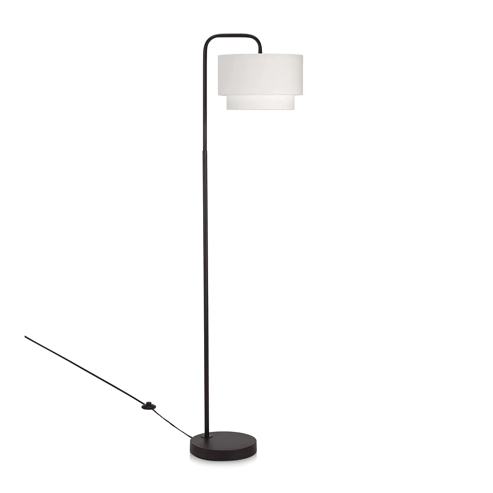 Metal Floor Lamp with Shade