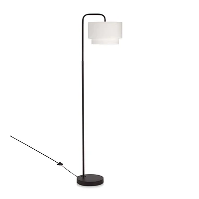 Metal Floor Lamp with Shade