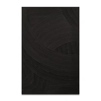 Tone on Tone Embossed Abstract Oil Painting