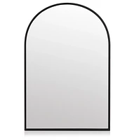 Black Arched Mirror