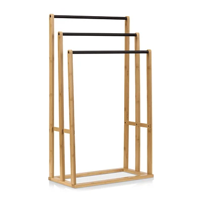 Bamboo Towel Rack