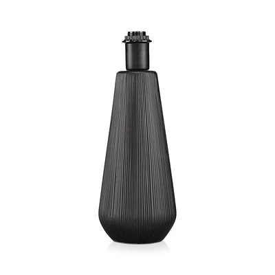 Textured Ceramic Table Lamp Base