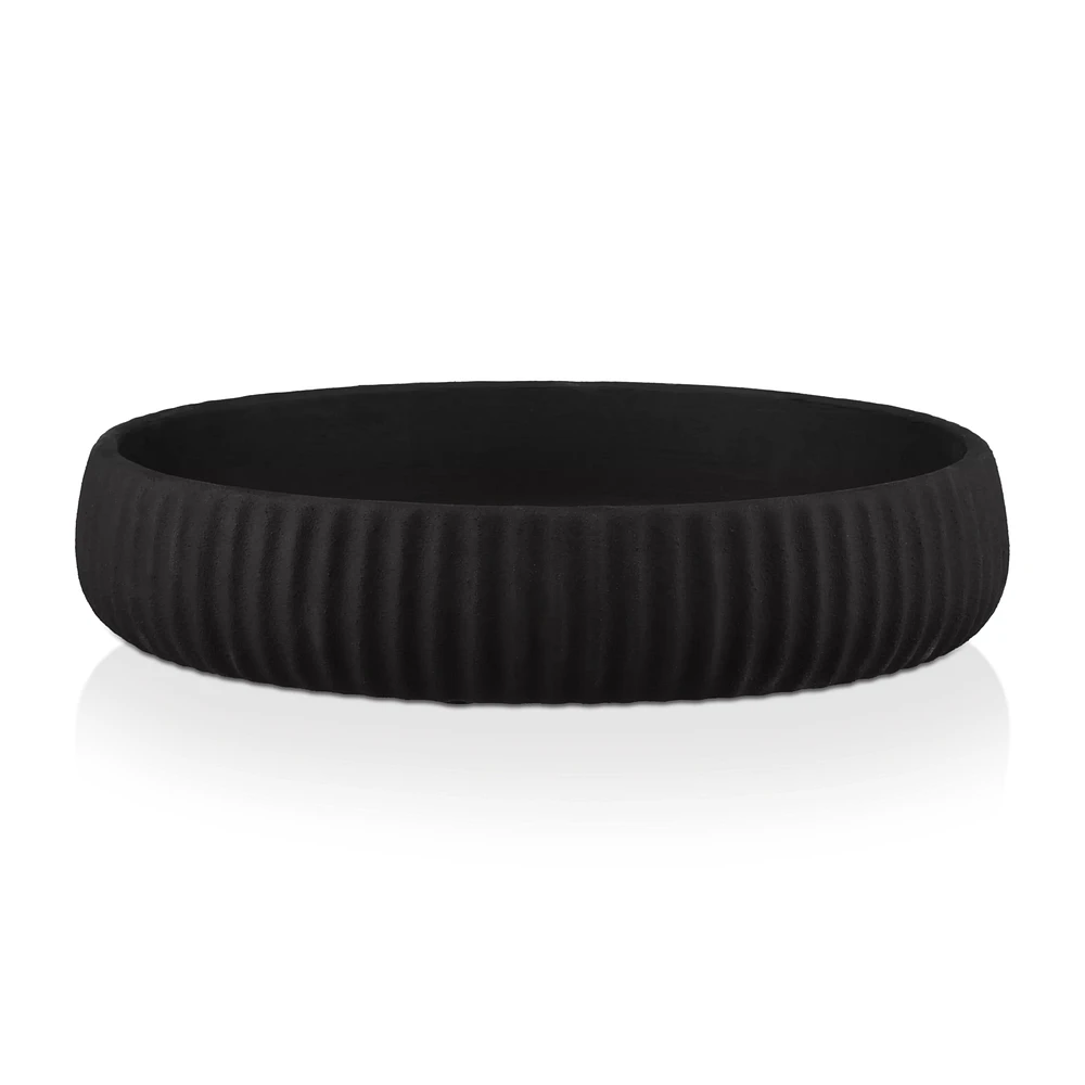 Black Ceramic Bowl