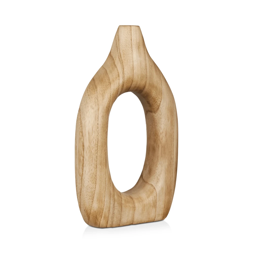 Wood Loop Vase
