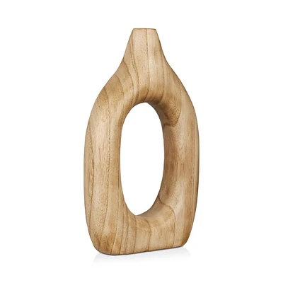 Wood Loop Vase