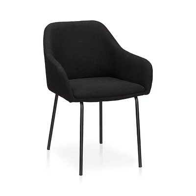 Fabric and Metal Dining Chair