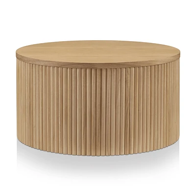 Natural Wood Coffee Table