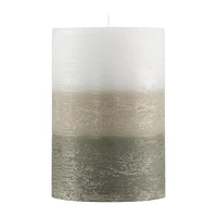 3-Tone Pillar Candle