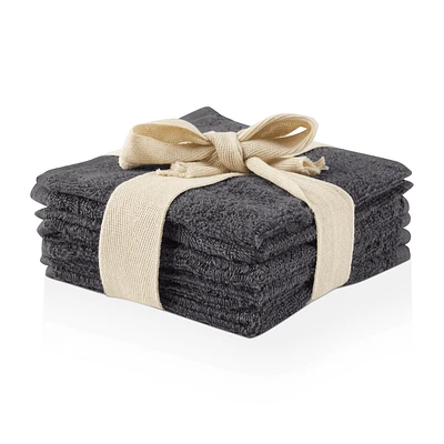 Set of 6 Large Washcloths