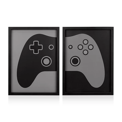 Set of 2 Controller Wall Art