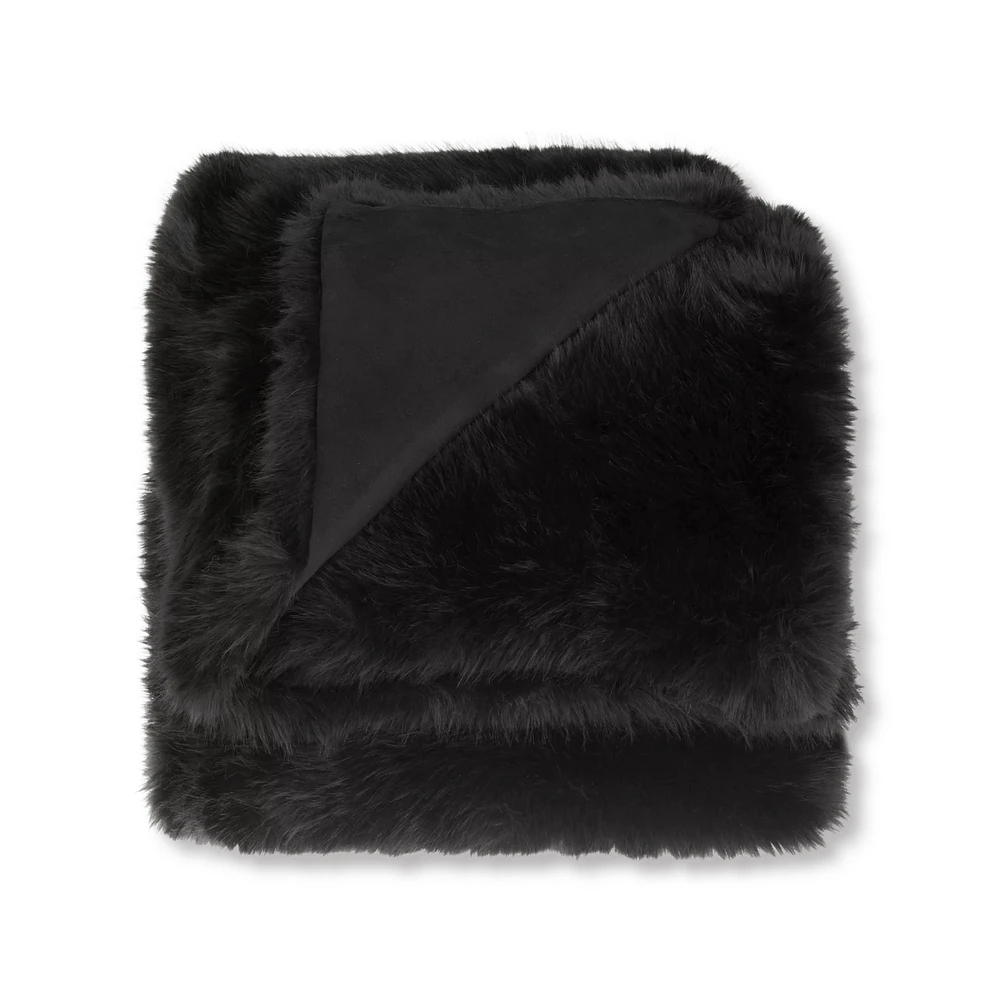 Logan Faux Fur Throw