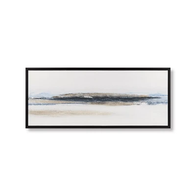 Gel-Embellished Abstract Framed Art