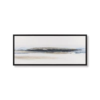 Gel-Embellished Abstract Framed Art