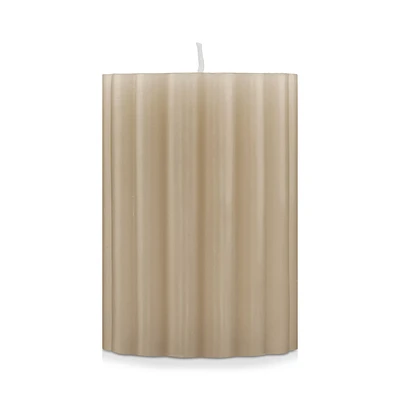 Ribbed Candle