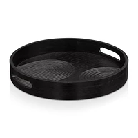 Black Engraved Tray