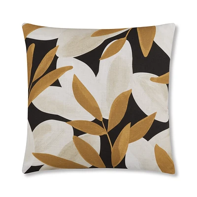 Mustard Leaves Decorative Pillow