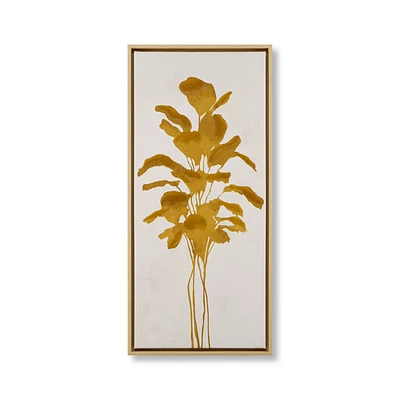 Stem Bouquet Framed Canvas