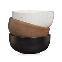 Set of 3 Ceramic Sauce Bowl