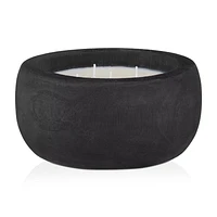 Black Wood Decorative Candle